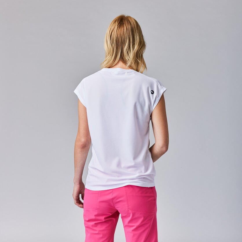 Martini Sportswear - FIRSTLIGHT Shirt Straight W - T-Shirts in white - product.alttext.Rückansicht Model - Damen