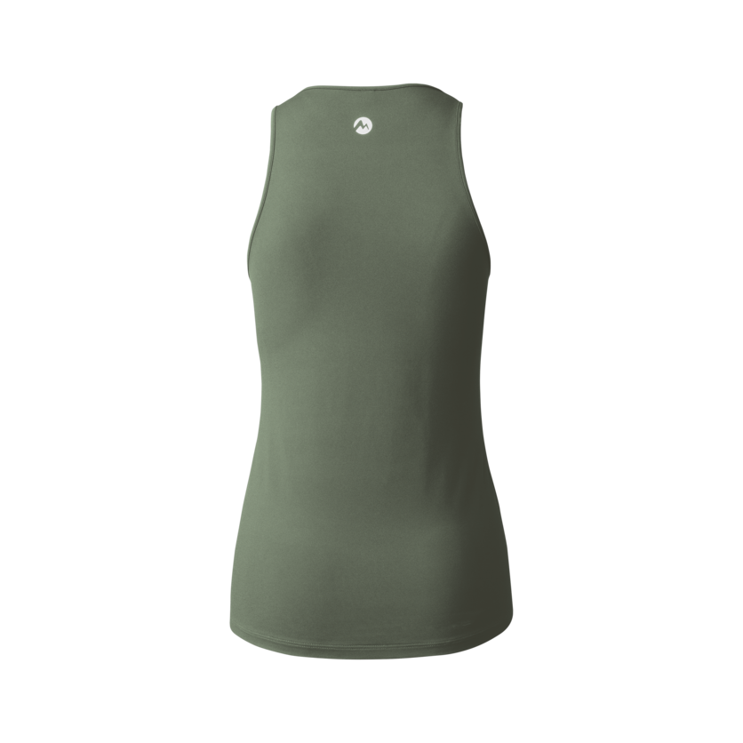 Martini Sportswear - ALPMATE Sleeveless Shirt Dynamic W - Tops in mosstone-tendril - product.alttext.Rückansicht - Damen