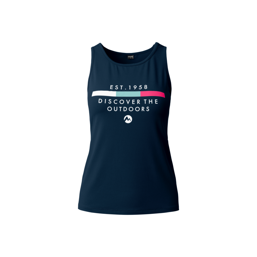 Martini Sportswear - ALPMATE Sleeveless Shirt Straight W - Tops in true navy - product.alttext.Vorderansicht - Damen