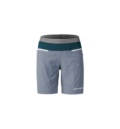 Martini Sportswear - ALPMATE Shorts Straight W - Shorts in moon-poseidon - vista frontale - Donna