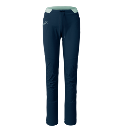 Martini Sportswear - ALPMATE Pants W - Pantaloni lunghi in true navy - vista frontale - Donna