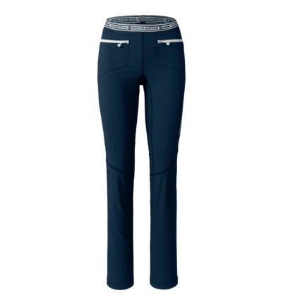 Martini Sportswear - VIA Pants W - Pantaloni lunghi in true navy - vista frontale - Donna