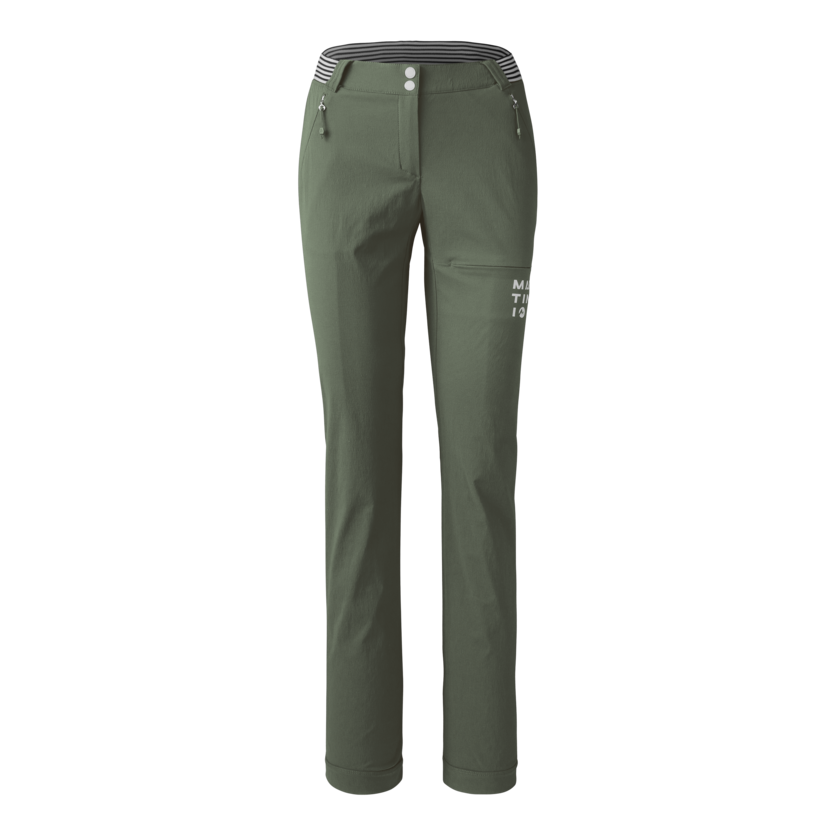 Martini Sportswear - HIGHVENTURE Pants W - Long pants in mosstone - front view - Women