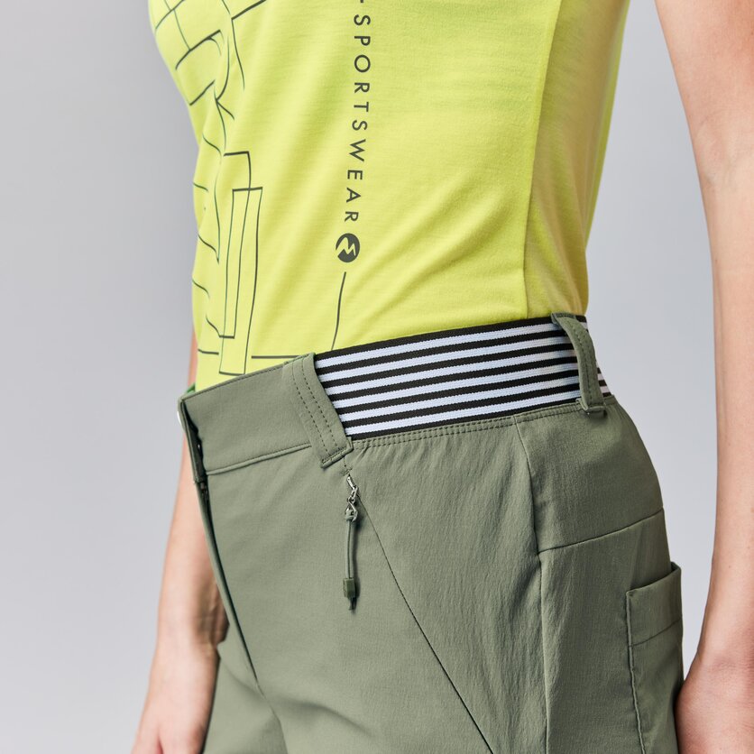 Martini Sportswear - HIGHVENTURE Pants W - Lange Hosen in mosstone - Detail 6 - Damen