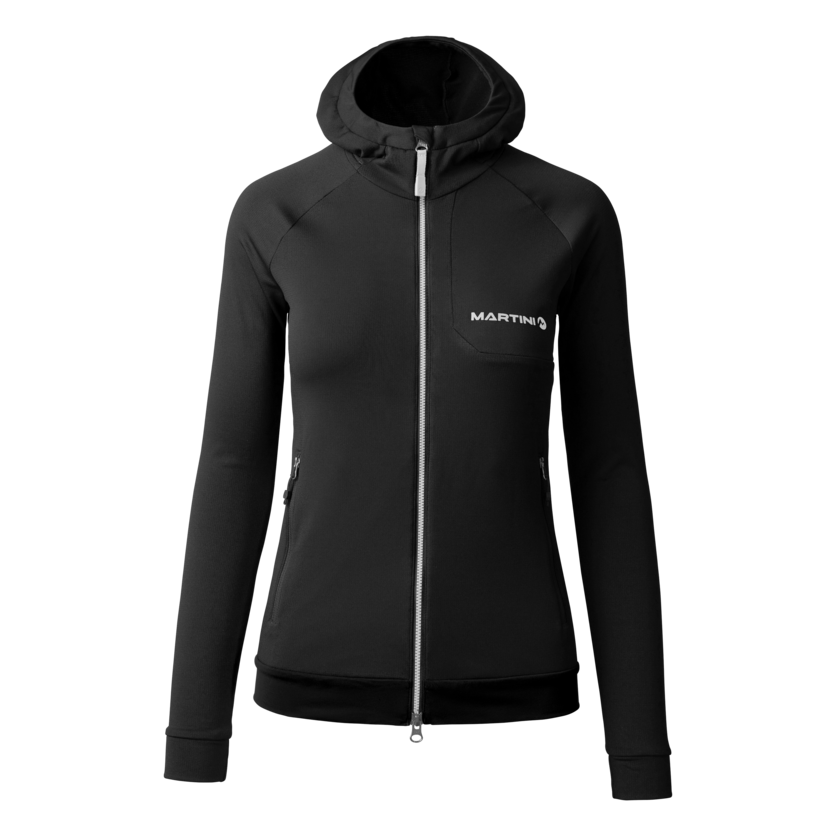 Martini Sportswear - HIGHVENTURE Midlayer Jacket W - Fleece in black - product.alttext.Vorderansicht - Women