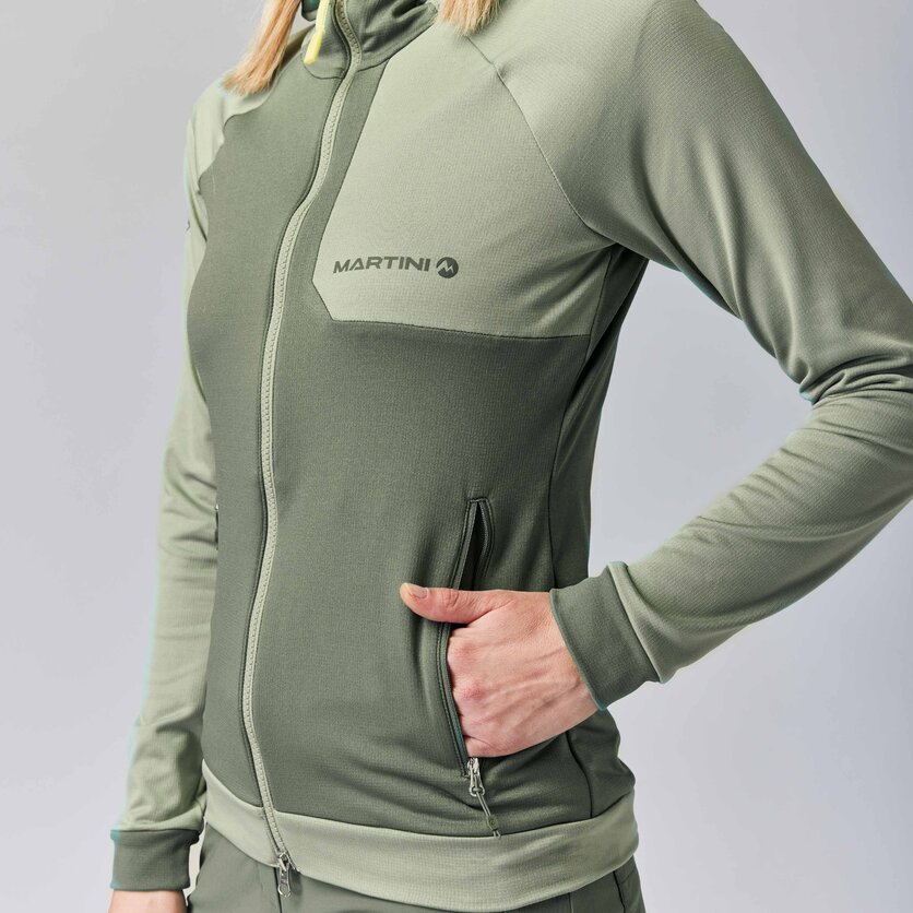 Martini Sportswear - HIGHVENTURE Midlayer Jacket W - Pile in  - product.alttext.Detail 2 - Donna