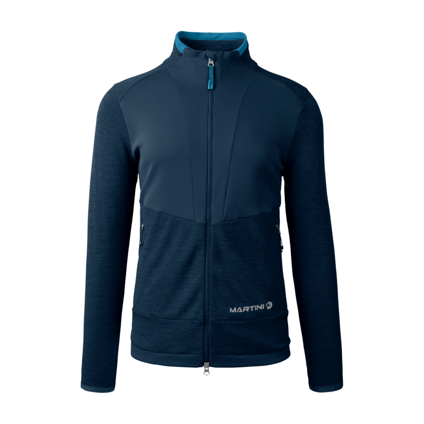 Martini Sportswear - TREKTECH Midlayer Jacket M - Midlayers in true navy-horizon - product.alttext.Vorderansicht - Men