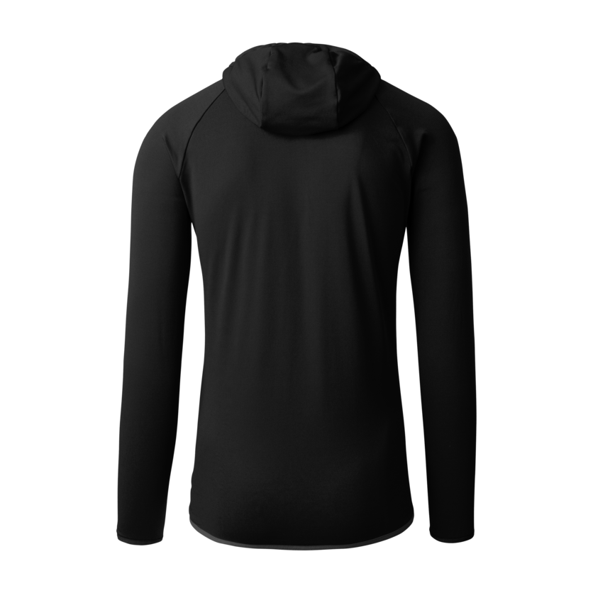 Martini Sportswear - HIGHVENTURE Midlayer Jacket M - Fleecejacke in black-steel - product.alttext.Rückansicht - Herren