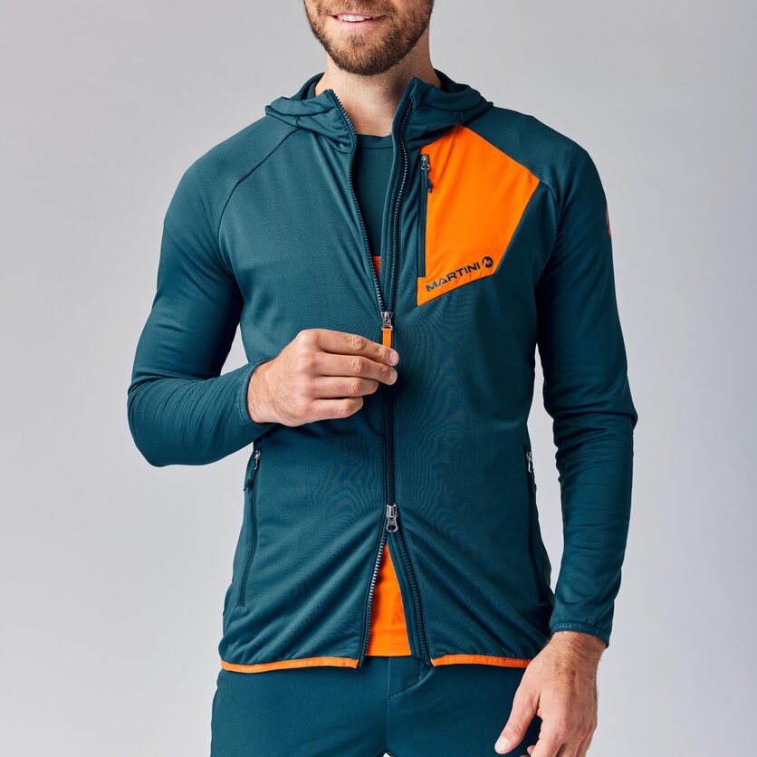 Martini Sportswear - HIGHVENTURE Midlayer Jacket M - Fleecejacke in horizon-true navy - product.alttext.Detail 1 - Herren