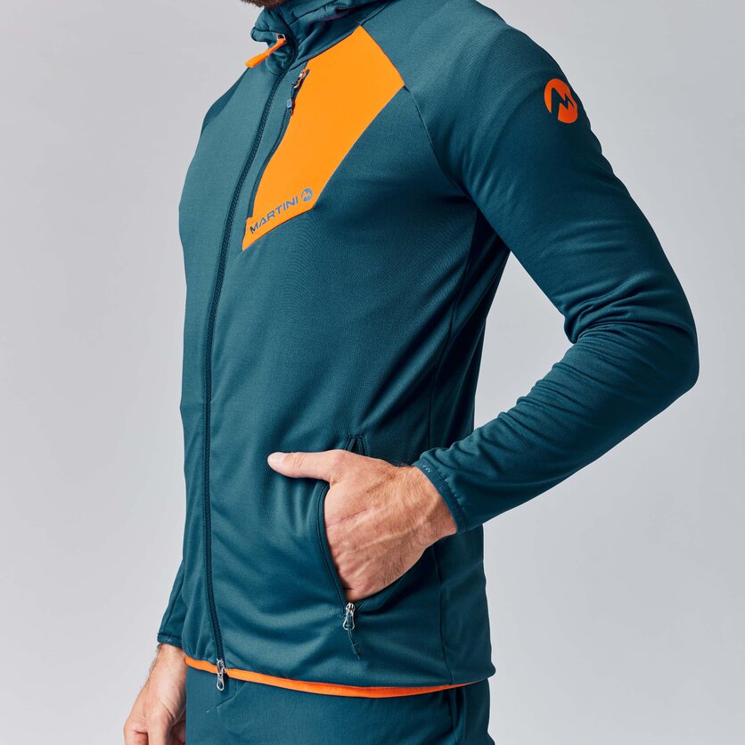 Martini Sportswear - HIGHVENTURE Midlayer Jacket M - Fleecejacke in horizon-true navy - product.alttext.Detail 2 - Herren