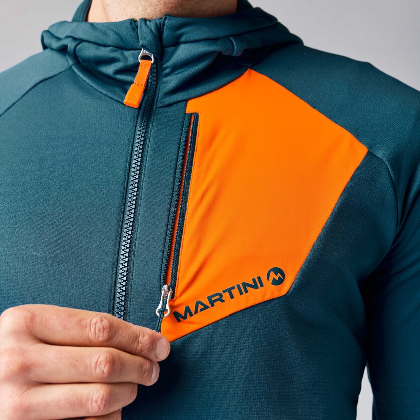 Martini Sportswear - HIGHVENTURE Midlayer Jacket M - Fleecejacke in horizon-true navy - product.alttext.Detail 3 - Herren