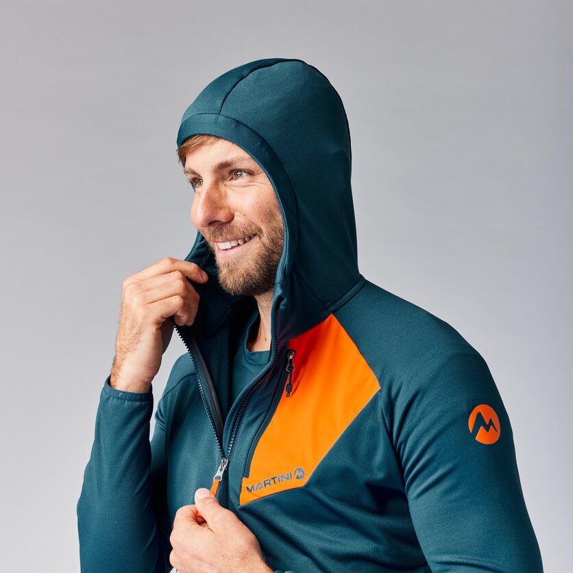 Martini Sportswear - HIGHVENTURE Midlayer Jacket M - Fleecejacke in horizon-true navy - product.alttext.Detail 4 - Herren