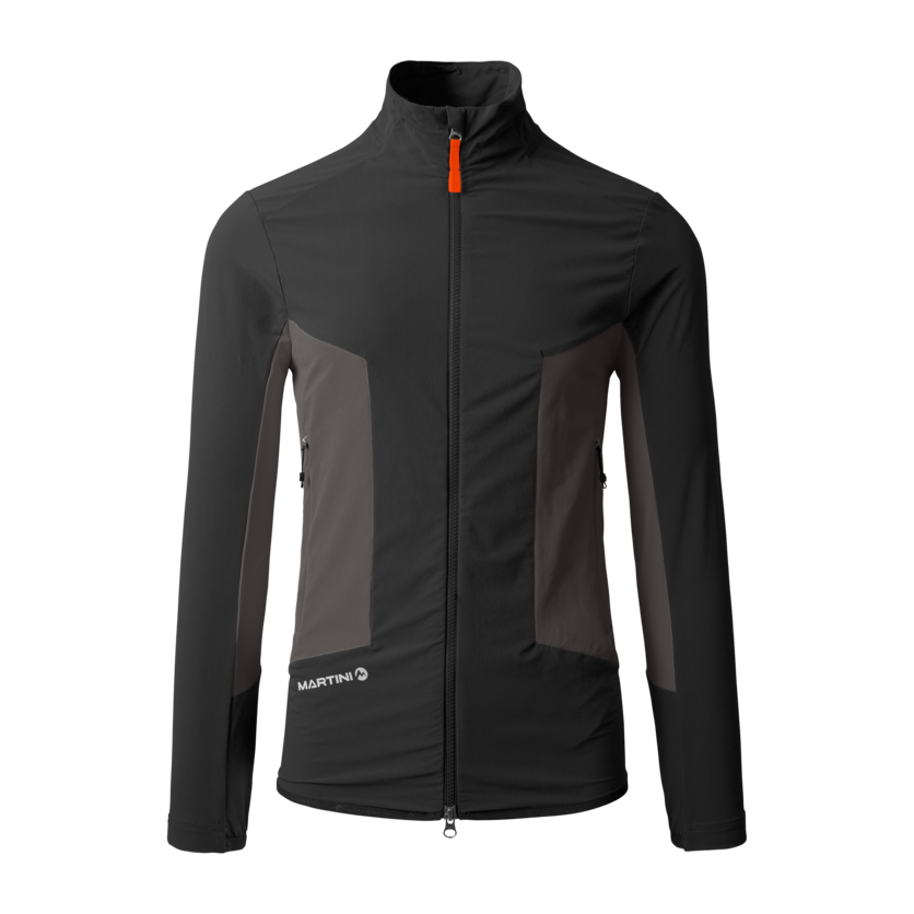 Martini Sportswear - HILLCLIMB Midlayer Jacket M - Midlayers in black-steel - product.alttext.Vorderansicht - Herren