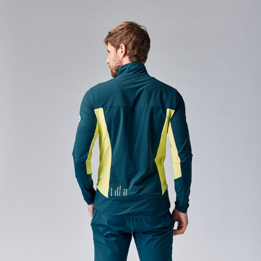 Martini Sportswear - HILLCLIMB Midlayer Jacket M - Midlayers in shadow-saffron - product.alttext.Rückansicht Model - Herren