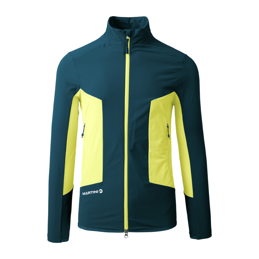 Martini Sportswear - HILLCLIMB Midlayer Jacket M - Midlayers in poseidon-greenery - product.alttext.Vorderansicht - Herren