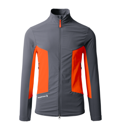 Martini Sportswear - HILLCLIMB Midlayer Jacket M - Strati intermedi in shadow-saffron - vista frontale - Uomo