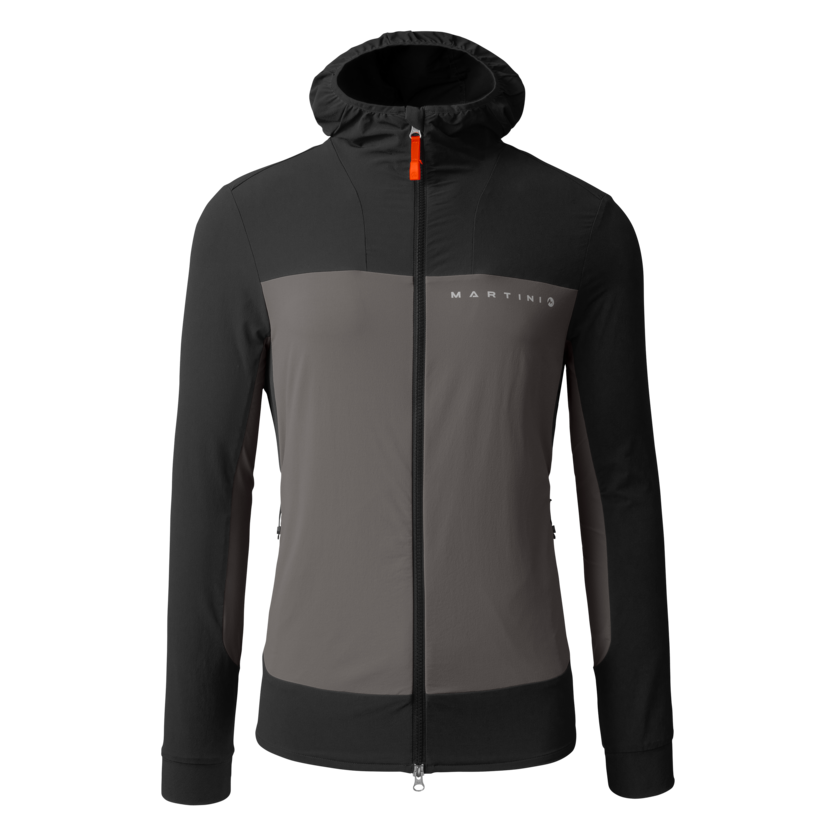 Martini Sportswear - ALPMATE Midlayer Jacket M - Midlayers in black-steel - product.alttext.Vorderansicht - Herren