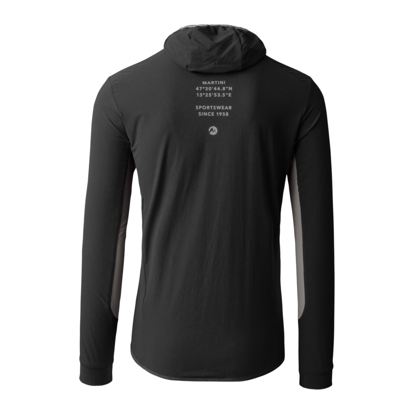 Martini Sportswear - ALPMATE Midlayer Jacket M - Midlayers in black-steel - product.alttext.Rückansicht - Herren