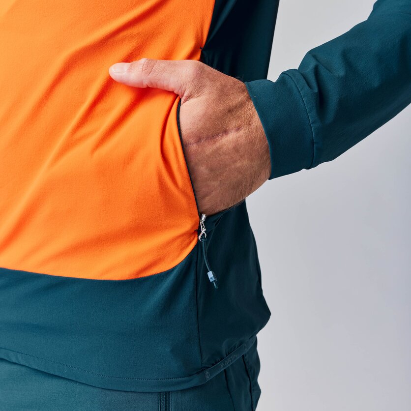 Martini Sportswear - ALPMATE Midlayer Jacket M - Midlayers in shadow-saffron - product.alttext.Detail 5 - Herren