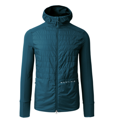 Martini Sportswear - ALPMATE Hybrid Jacket G-Loft® M - Hybrid jackets in poseidon - front view - Men