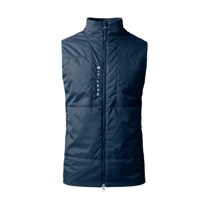 Martini Sportswear - ALPMATE Hybrid Vest G-Loft® M - Outdoor vests in true navy - product.alttext.Vorderansicht - Men