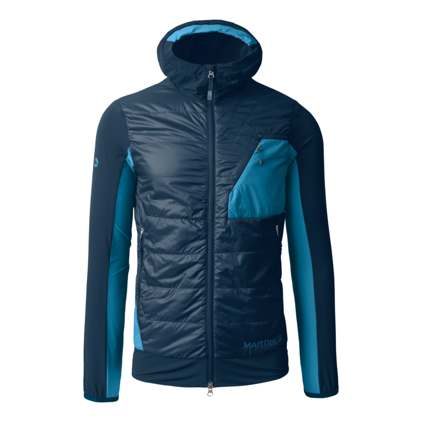 Martini Sportswear - HIGHVENTURE Hybrid Jacket Primaloft® Gold M - Hybridjacken in true navy-horizon - product.alttext.Vorderansicht - Herren