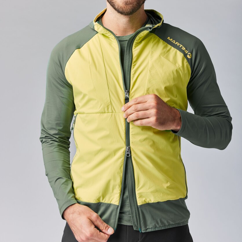 Martini Sportswear - TREKTECH Hybrid Jacket M - Hybridjacken in shadow-saffron - product.alttext.Detail 1 - Herren