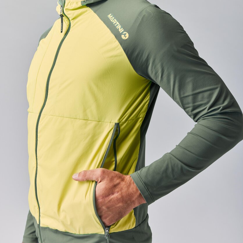 Martini Sportswear - TREKTECH Hybrid Jacket M - Hybridjacken in shadow-saffron - product.alttext.Detail 2 - Herren