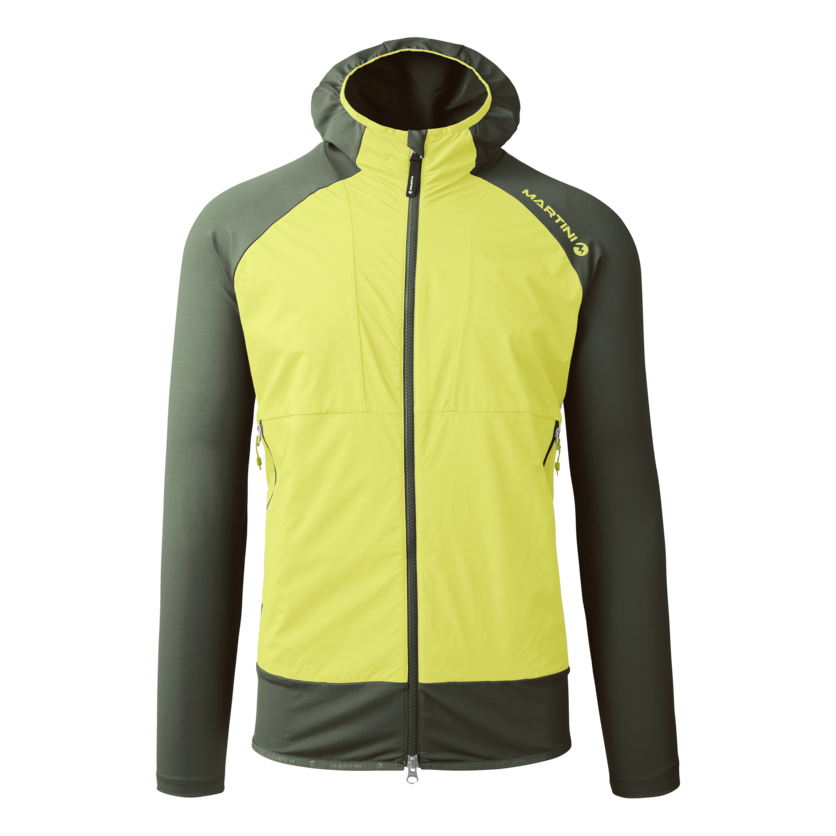 Martini Sportswear - TREKTECH Hybrid Jacket M - Hybridjacken in mosstone-greenery - Vorderansicht - Herren