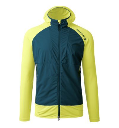 Martini Sportswear - TREKTECH Hybrid Jacket M - Hybrid jackets in greenery-poseidon - front view - Men