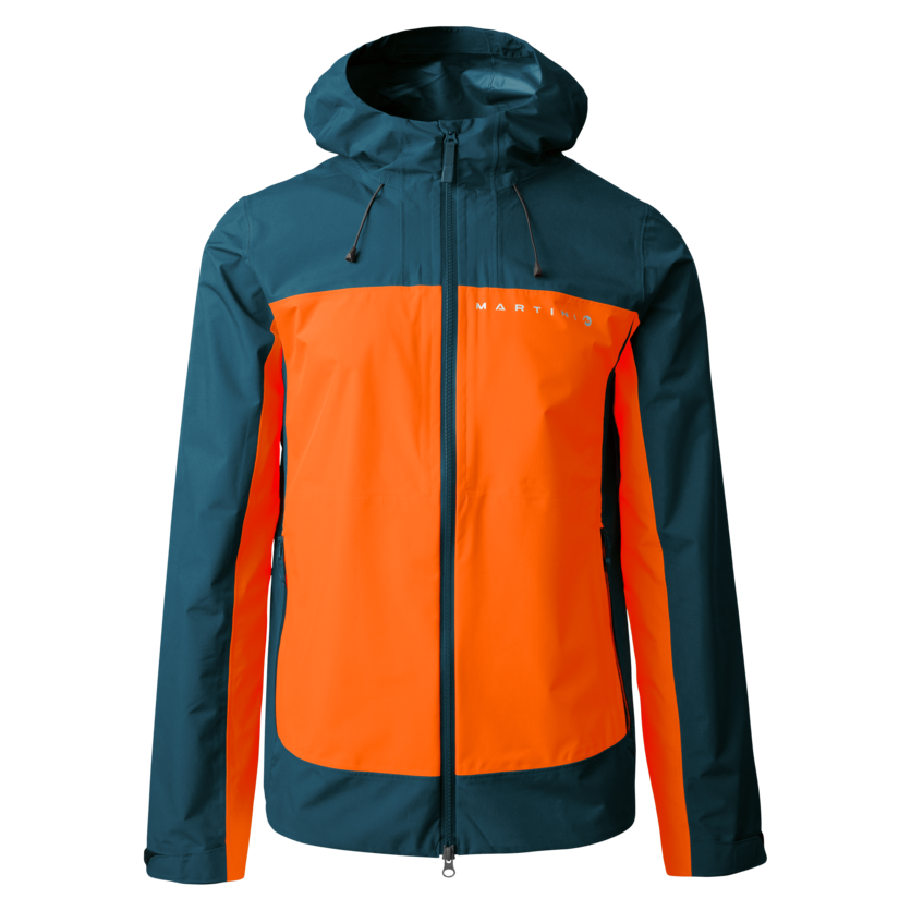 Martini Sportswear - TREKTECH 2.5L Jacket M - Hardshell Jacken in poseidon-fire - Vorderansicht - Herren