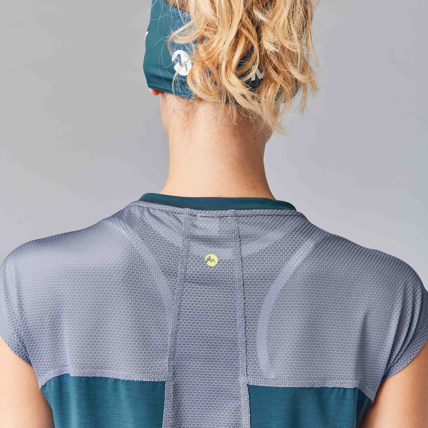 Martini Sportswear - PACEMAKER Shirt W - T-Shirts in true navy-skylight - product.alttext.Detail 1 - Damen