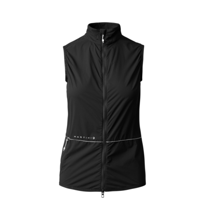 Martini Sportswear - FLOWTRAIL Vest W - Westen in black - Vorderansicht - Damen