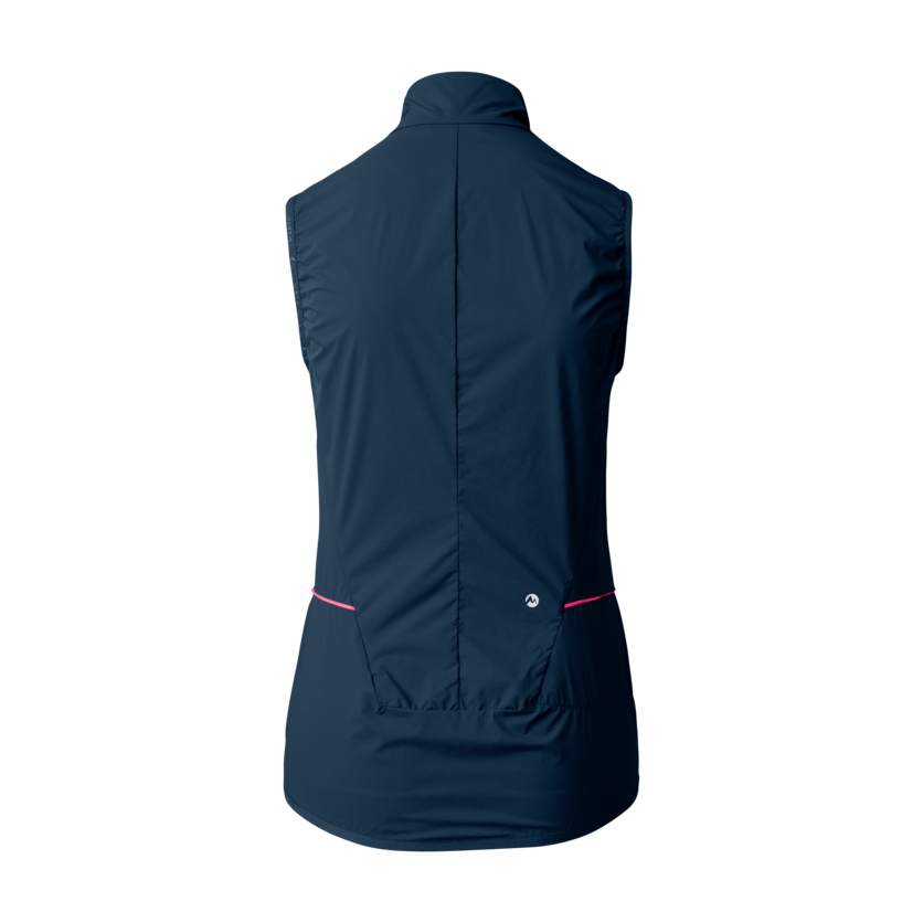 Martini Sportswear - FLOWTRAIL Vest W - Outdoor vests in true navy - product.alttext.Rückansicht - Women