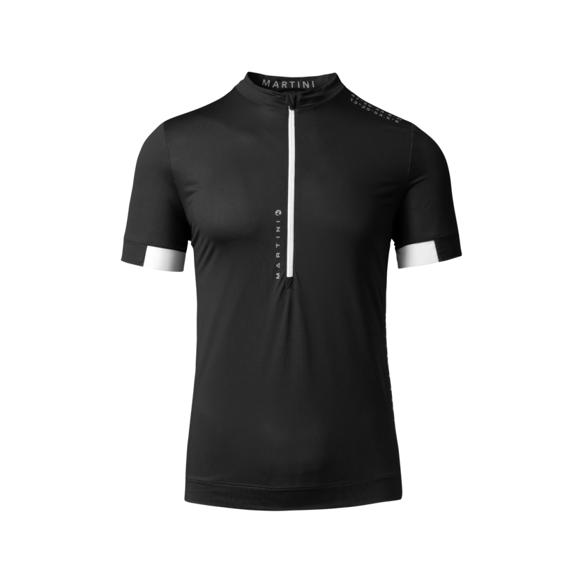 Martini Sportswear - FLOWTRAIL Halfzip Shirt Straight M - T-Shirts in black-white - product.alttext.Vorderansicht - Men