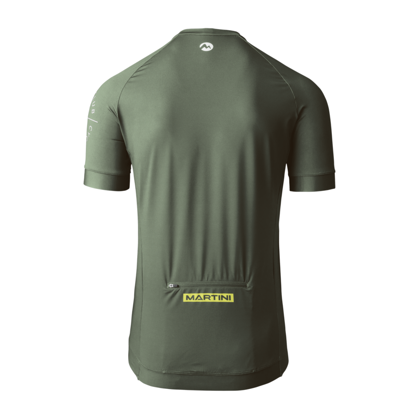 Martini Sportswear - FLOWTRAIL Halfzip Shirt Dynamic M - T-Shirts in mosstone-greenery - product.alttext.Rückansicht - Men