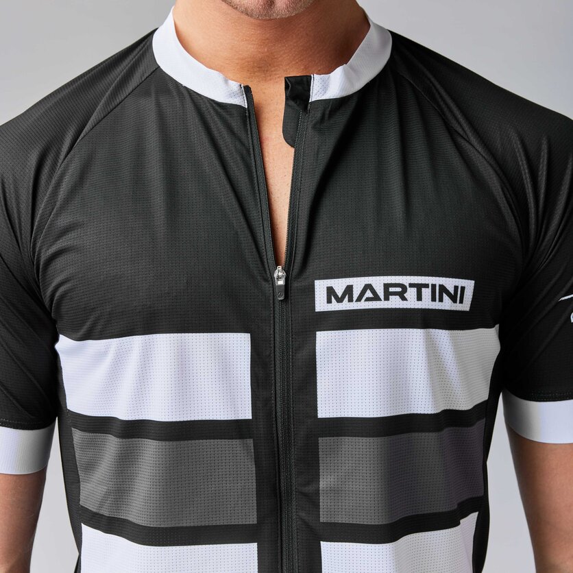 Martini Sportswear - FLOWTRAIL Zip Shirt Dynamic M - T-Shirts in black-steel - Detail 3 - Herren