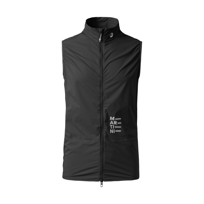 Martini Sportswear - FLOWTRAIL Vest M - Westen in black - Vorderansicht - Herren