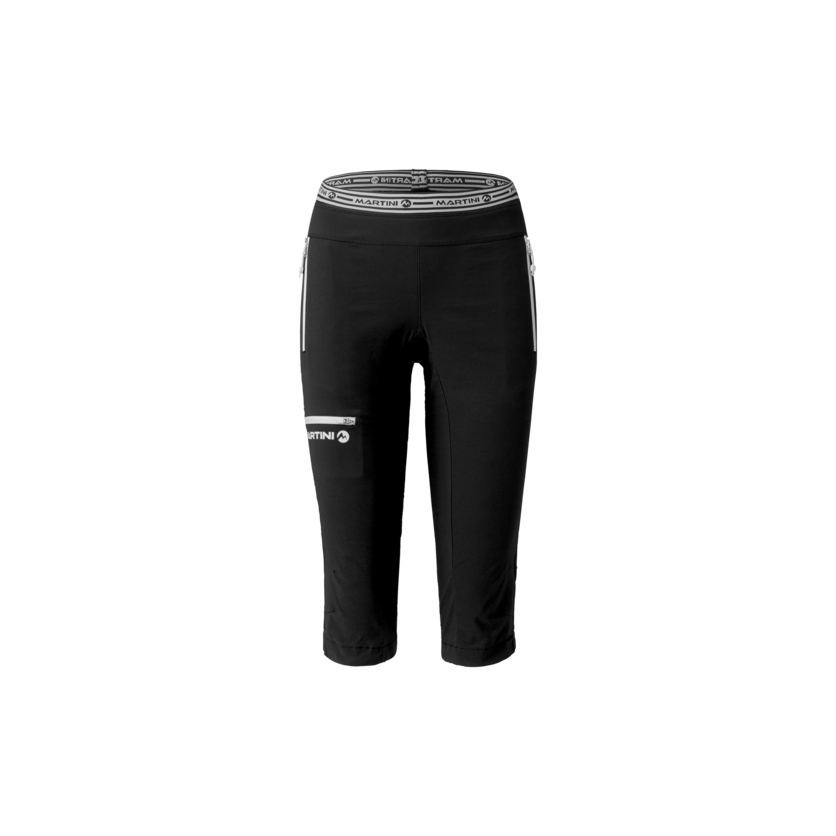 Martini Sportswear - VIA Capri Pants W - Dreiviertel Hose in black - product.alttext.Vorderansicht - Damen