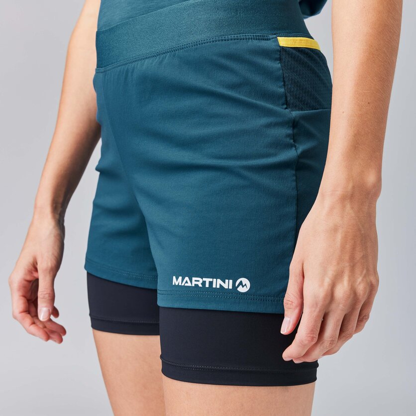 Martini Sportswear - PACEMAKER 2in1 Shorts W - Kurze Hosen in true navy - product.alttext.Detail 1 - Damen