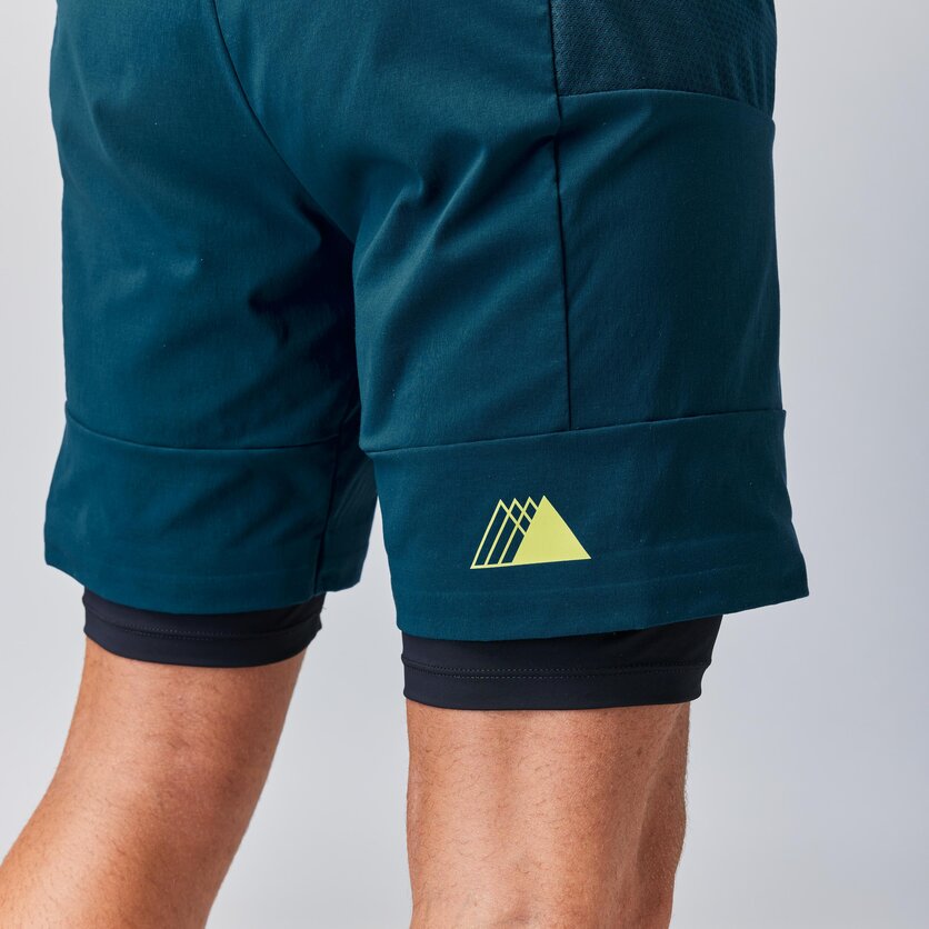 Martini Sportswear - PACEMAKER 2in1 Shorts M - Kurze Hosen in true navy-horizon - product.alttext.Detail 4 - Herren