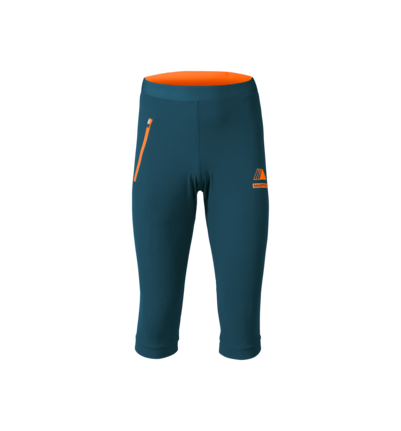 Martini Sportswear - PACEMAKER Capri Pants M - Dreiviertel Hose in poseidon-fire - Vorderansicht - Herren