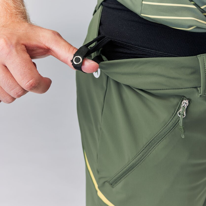 Martini Sportswear - HIGHVENTURE Shorts Dynamic M - Shorts in mosstone-greenery - Dettaglio 4 - Uomo