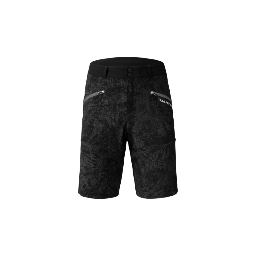 Martini Sportswear - TREKTECH Shorts M - Shorts in black-steel - product.alttext.Vorderansicht - Men