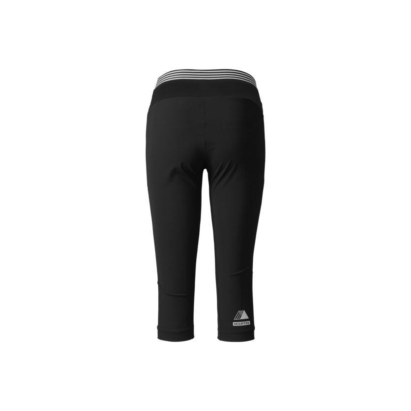 Martini Sportswear - PACEMAKER Capri Pants W - Capri pant in black - rear view - Women