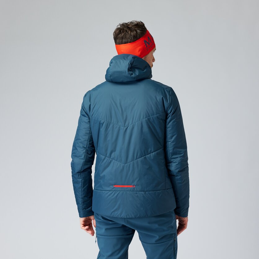 Martini Sportswear - FULL.TILT - Primaloft & Gloft Jacken in poseidon - product.alttext.Rückansicht Model - Herren