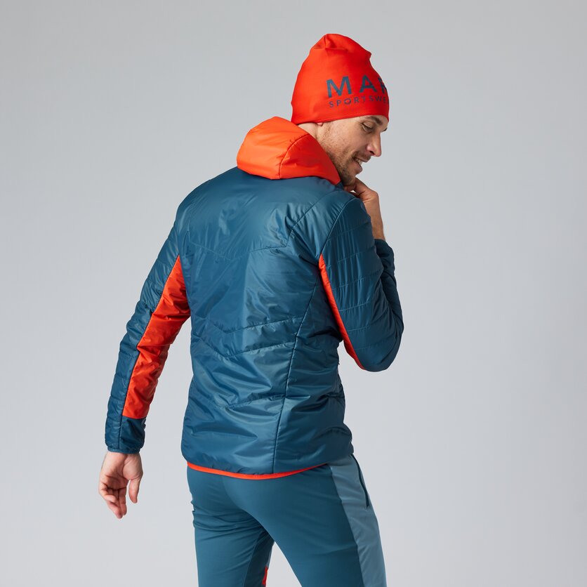 Martini Sportswear - HEROX - Primaloft & Gloft Jackets in moon-poseidon - product.alttext.Rückansicht Model - Men