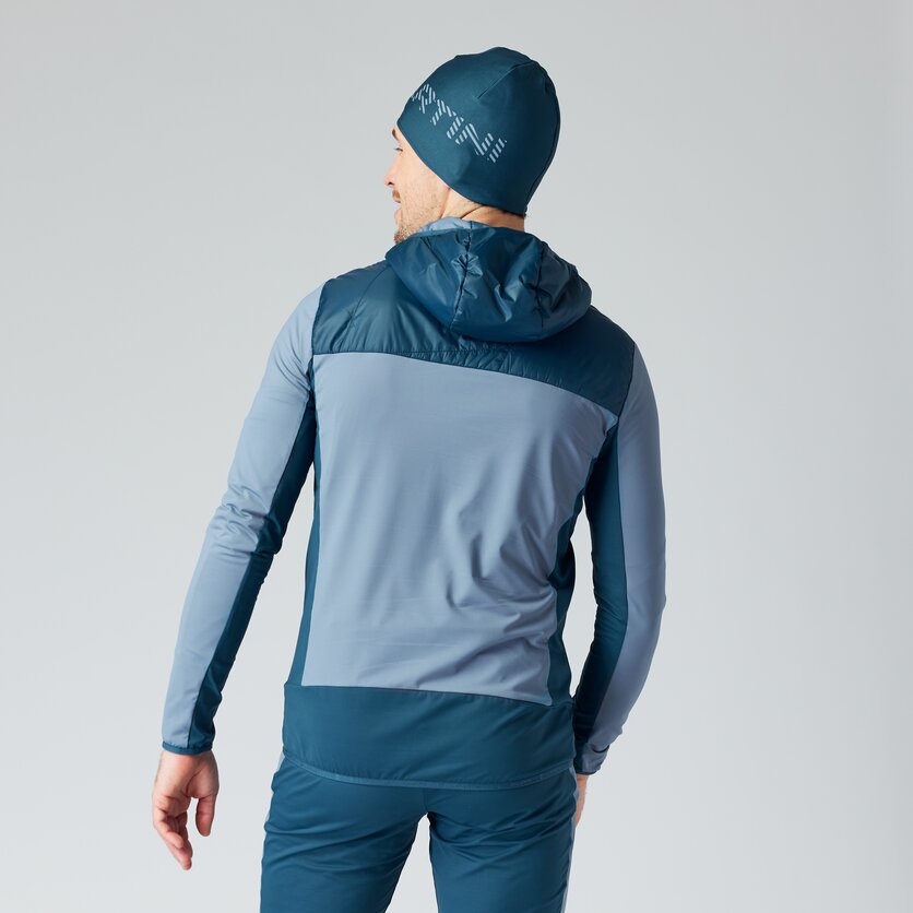 Martini Sportswear - SIMILAUN - Hybrid jackets in moon-poseidon - product.alttext.Rückansicht Model - Men