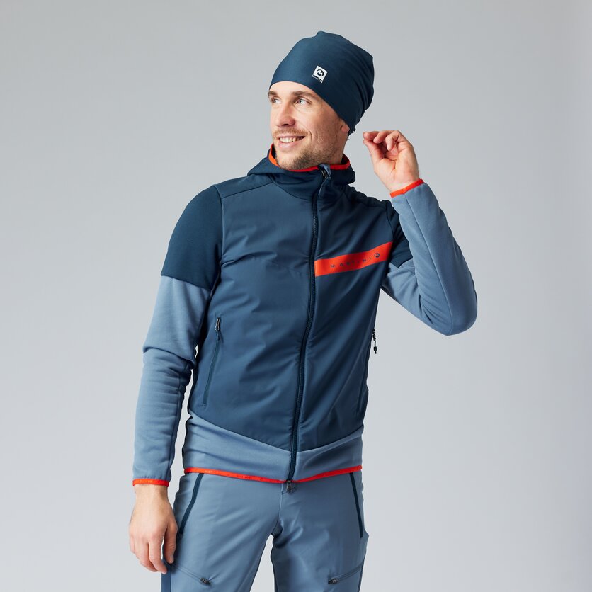 Martini Sportswear - CHROME - Hybridjacken in poseidon-moon - product.alttext.Vorderansicht Model - Herren