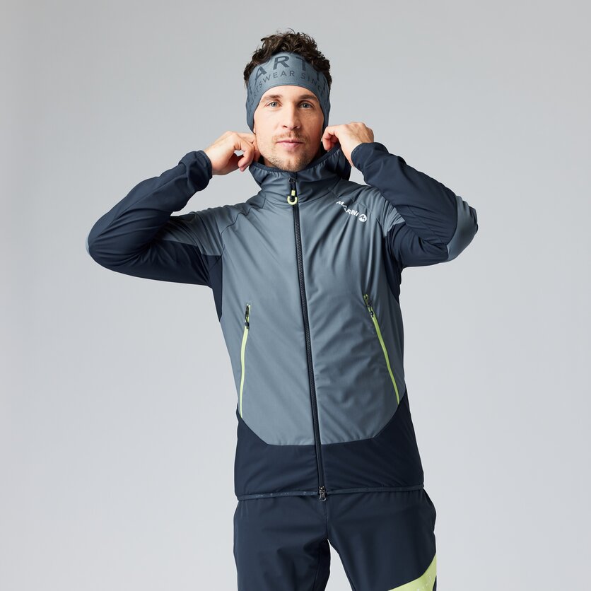 Martini Sportswear - QUANTUM - Hybridjacken in poseidon-moon - product.alttext.Vorderansicht Model - Herren